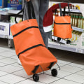 Miniatyrbilde 4 av 5: Foldbare handleposer med hjul, Foldbar handlekurv, 2