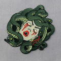 Miniatyrbild 4 av 5: Blodig Medusa Broderad Badge Strykjärn-på Sy-på Lapp, Fantastisk