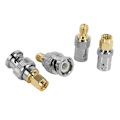 Miniatyrbillede 4 af 5: 4 stk. Bnc til Sma type han-hun RF-stikadapter testkonverter