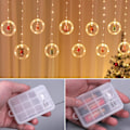 Miniatyrbillede 5 af 5: Julelys, 10 Trælys 120 LED Julepynt Indendørs, Batteridrevet Julevindueslys 9,8