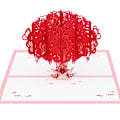 Miniatyrbild 4 av 5: 1 st. Bröllopsdagskort, 3D-kort, Pop Up-kort, 3D
