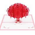 Miniatyrbilde 4 av 5: 1 stk Bryllupsdagskort, 3D-kort, Pop Up-kort, 3D
