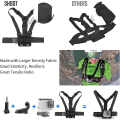 Miniatyrbillede 2 af 5: 12-i-1 Foldbar Selfie Stick Tilbehørssæt Til Gopro 9 / 8 / 7 / 6 / 5