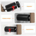 Miniatyrbilde 3 av 5: 2 stk (Svart) Sengeside Bumper Justerbare Sengerammer Metall Seng