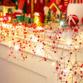 Miniatyrbilde 1 av 5: 2m 20 LED Julebær Perlegardin Lys Julemantel Dekor
