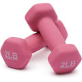 Miniatyrbillede 2 af 4: Neoprenbelagt Hexagon Workout Håndvægt, 2 pund, Par