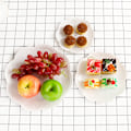 Miniatyrbild 3 av 5: 1 stycke (vit, rund) Plast Cupcake Stativ, Kakdisplay