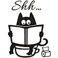 Miniatyrbild 4 av 4: Väggdekaler Sovrum Vardagsrum Kök Citat Toalett Katt