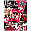 Miniatyrbild 5 av 8: 7 st/set BTS TinyTAN Mini Figur Bangtan Boys Grupper BTS Anime Figur Leksak TOP Grupp A.R.M.Y Present Idol Dock PVC Modell Prydnad Kpop Merchandise