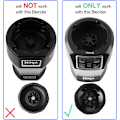 Miniatyrbillede 3 af 5: 1-pak Ekstraktorbladssæt 7 Finner Ninja Blender Blad Ninja Blender Reservedele Kompatibel med Ninja Bl