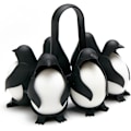 Miniatyrbillede 1 af 5: Egguins 3-i-1 Koge-, Opbevarings- og Serveringsholder til Æg, Pingvinformet Kogt Æg-koger til Bløde eller Hårde Kogte Æg