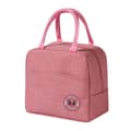 1 rosa picknickväska, lunchorganisatör