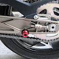 Pikkukuva 3 / 5: Moottoripyörän CNC-alumiininen jalustan keinuvarren kelat liukusäädin ruuvi keinuvarren lisävarusteet YAMAHA YZF-R7 YZF R7 YZFR7 kaikkiin vuosiin vihreä
