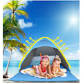 Miniatyrbild 3 av 3: 1-personers hopfällbart enkelt snabböppnande strandautomatisk tält
