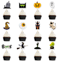Miniatyrbilde 4 av 5: Halloween Party Kaketopper Amazon Gresskar Spooky Slott Kake