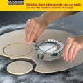 Miniatyrbilde 5 av 5: Wontonform i rustfritt stål, Dumpling Maker Wrapper Pastry