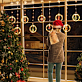 Miniatyrbillede 2 af 5: Julelys, 10 Trælys 120 LED Julepynt Indendørs, Batteridrevet Julevindueslys 9,8