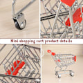 Miniatyrbilde 2 av 5: 5 stk. Mini handlekurv, Mini supermarkedshåndkurv, handlekurv