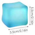 Miniatyrbillede 2 af 5: 3 Stykker Nee Doh Cube, Stresslegetøj Nee Doh Nice Cube