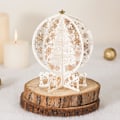 Miniatyrbild 4 av 5: 1 styck Julkort 3D Stereoskopiskt Julkort Hög