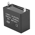 Miniatyrbild 1 av 5: Startkondensator CBB61 450VAC 24uF