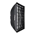 Pikkukuva 3 / 4: Softbox Bowens-montti - Godox - 80 x 120 cm - Musta