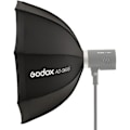 Miniatyrbillede 3 af 4: Godox AD-S60S 60cm Softbox med Hurtig Montering i Paraplystil