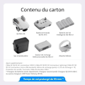 Miniatyrbild 4 av 4: DJI Mini 4K Fly More Combo hopfällbar drönare - Vit - Batteritid 31 min - Räckvidd +1000 m Vit
