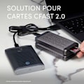 Miniatyrbillede 2 af 3: SanDisk Professional Pro-Reader Cfast ekstern hukommelseskortlæser USB 3.2 (2. generation) (USB 3.1) Space Grey