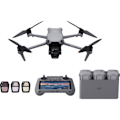 Pikkukuva 1 / 6: Drone - DJI - Air 3S Fly More Combo (- DJI - RC 2) - Kaksoiskamera CMOS 1" ja Telekamera 70mm - 14 Dynaamista Laajuutta - RTH Int