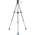 Miniatyrbillede 3 af 3: Videostativ - BENRO - KH26PC - Nyttelast 6,8 kg - Kontinuerlig panoramisk brems - Højde 184,5 cm
