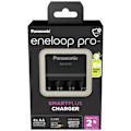 Miniatyrbild 2 av 3: NiMH-laddare med Panasonic Smart & Quick BQ-CC55 +4x eneloop Pro AA-batterier