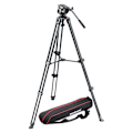 Miniatyrbillede 1 af 2: Manfrotto videostativ mvk500am - stativ mvt502am + kuglehoved mvh500a