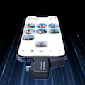 Miniatyrbillede 2 af 2: Hurtiglæser - Insta360 - X4 - Selvstændig lagermodul - Plug-and-Play - Direkte forbindelse til telefonen Svart