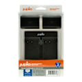 Pikkukuva 1 / 2: Jupio Kit: 2 x Kamera Akkua DMW-BLF19E 1860mAh + kaksois-USB-laturia