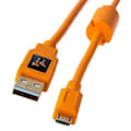 Pikkukuva 4 / 4: USB-kaapeli - Tether Tools - CU5430ORG - USB 2.0 - A Mies Micro B 5-nasta - Väri Oranssi