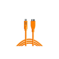 Miniatyrbild 1 av 4: TETHER TOOLS USB-C till micro USB B 3.0 TetherPro CUC3315 - Orange 4,60m