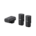 Miniatyrbillede 1 af 4: Microfon trådløs - Sony - ECM-W3 - Digital - Hvid - Rækkevidde 150m Vit