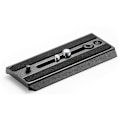 Miniatyrbillede 1 af 2: Manfrotto 500PLONG hurtigmonteringsplade i sort aluminium - 80g