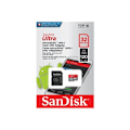 Miniatyrbillede 2 af 3: Mikro SD hukommelseskort - SANDISK - SDSQUA4-032G-GN6MA - 32 Go - A1 - 120 Mo/s