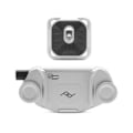 Miniatyrbillede 1 af 3: Fototilbehør - Peak Design - Capture clip V3 - Standard plade - Aluminium - Sort/Sølv