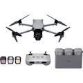 Pikkukuva 1 / 6: Drone - DJI - Air 3S Fly More Combo (- DJI - RC-N3) - Kaksoiskamera CMOS 1" ja Telecamera 70mm - 14 Dynaamisen Välin Estoppa - RTH Int