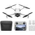 Pikkukuva 1 / 6: Drone - DJI - Mini 3 Fly More Combo - Älyohjaimella - Harmaa Grå