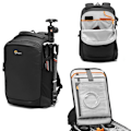 Miniatyrbild 3 av 4: Lowepro ryggsäck flipside bp 400 aw III svart