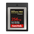 Miniatyrbillede 1 af 3: SanDisk SDCFExpress 256GB Extreme Pro 1700MB/s R 1200MB/s W 4x6 hukommelseskort