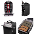 Miniatyrbild 3 av 5: Rullväska - MANFROTTO - Advanced Rolling Bag III - Svart - Regnskydd - 15" datorfack Svart