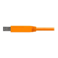 Pikkukuva 3 / 4: TetherPro USB-kaapeli - Oranssi - USB Type B (M) USB Type A (M) - USB 3.0 - 4.6 m