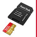 Pikkukuva 2 / 3: SanDisk Extreme microSDXC-muistikortti 64 Gt Class 10 iskunkestävyys, vedenpitävä