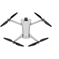 Pikkukuva 5 / 6: Drone - DJI - Mini 3 Fly More Combo - Älyohjaimella - Harmaa Grå
