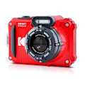 Miniatyrbild 1 av 4: Kodak Pixpro WPZ2 vattentät kompaktkamera Röd - 0819900014020